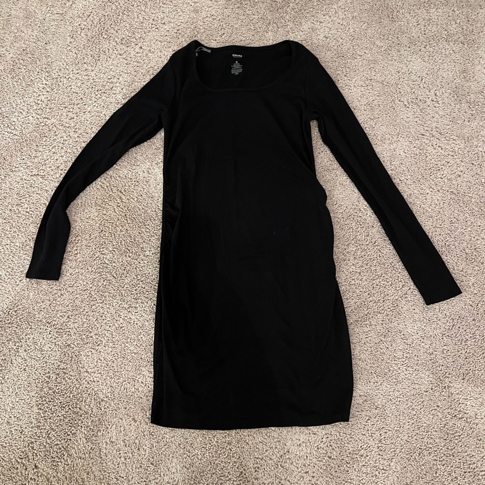 Black Maternity Dress